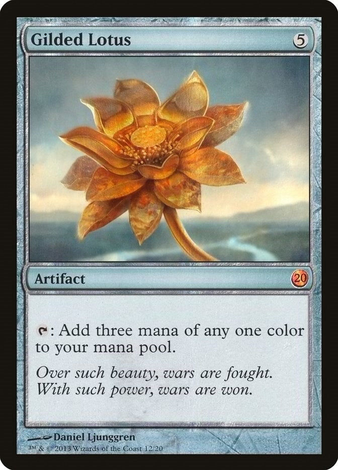 Gilded Lotus (12) [V13] - MTG Single