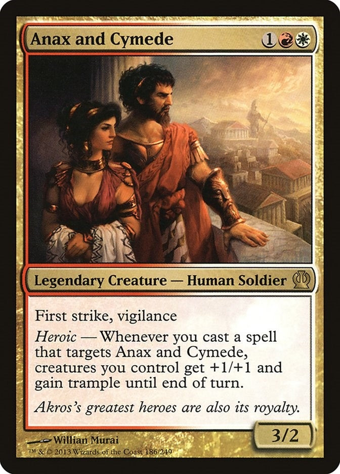 Anax and Cymede (186) [THS] - MTG Single