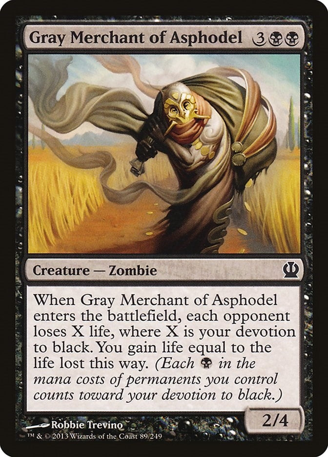 Gray Merchant of Asphodel (89) [THS] - MTG Single