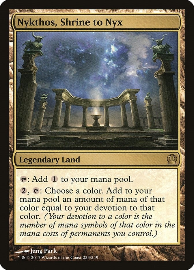 Nykthos Shrine to Nyx (223) [THS] - MTG Single