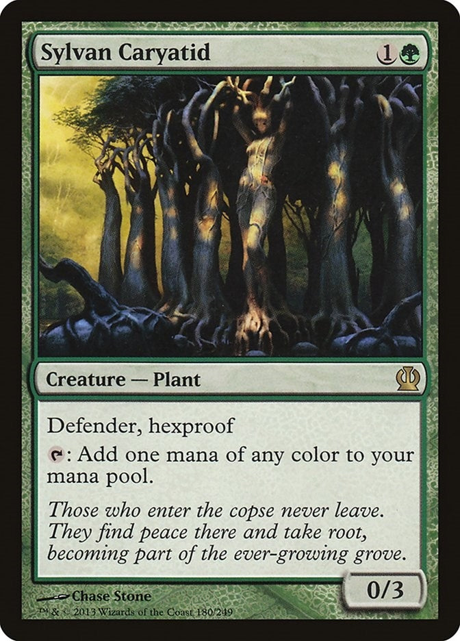 Sylvan Caryatid (180) [THS] - MTG Single