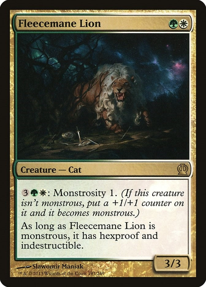 Fleecemane Lion (193) [THS] - MTG Single