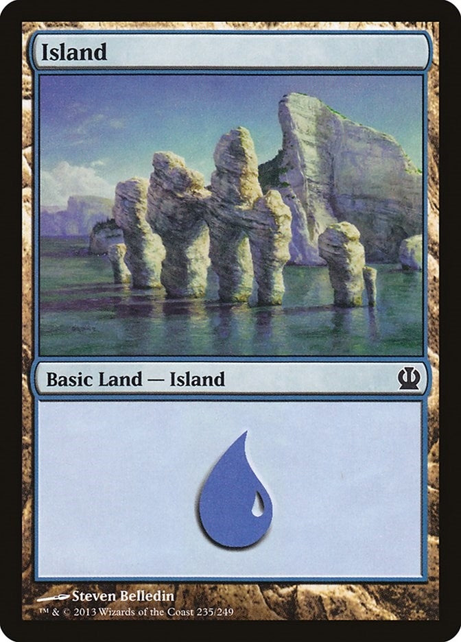 Island (235) (235) [THS] - MTG Single