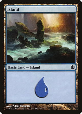 Island (236) (236) [THS] - MTG Single
