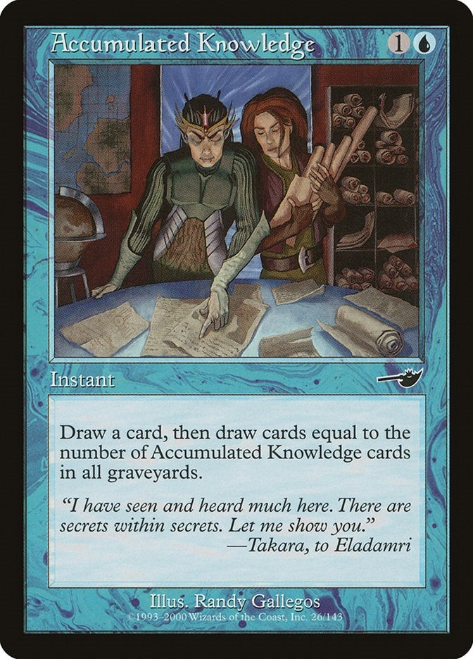 Accumulated Knowledge (26) [NMS] - MTG Single