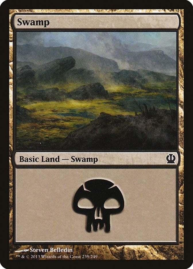 Swamp (239) (239) [THS] - MTG Single