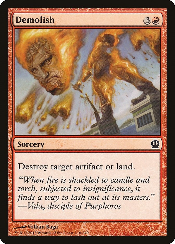Demolish (118) [THS] - MTG Single