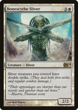 Bonescythe Sliver (1) [MEDIA] - MTG Single