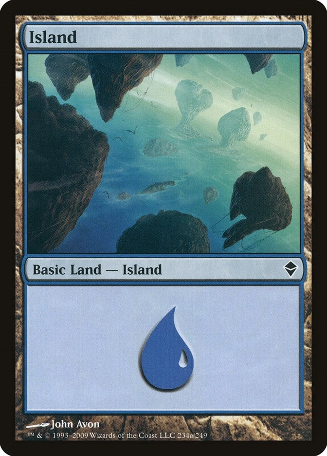 Island (234a) (234) [ZEN] - MTG Single