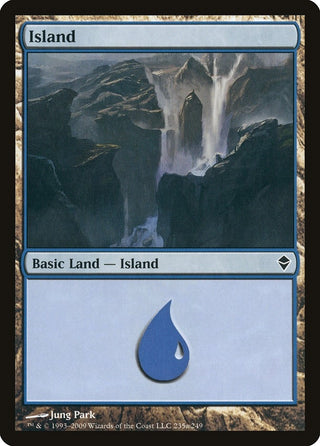 Island (235a) (235) [ZEN] - MTG Single