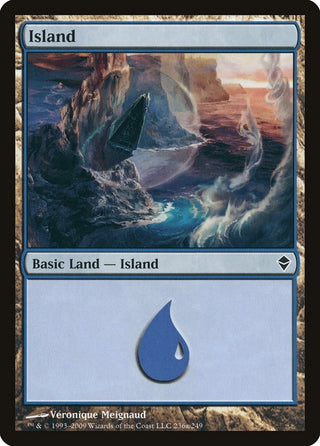 Island (236a) (236) [ZEN] - MTG Single