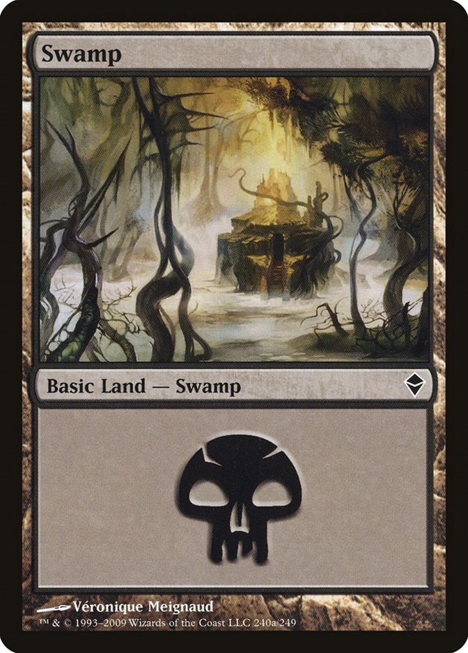 Swamp (240a) (240) [ZEN] - MTG Single