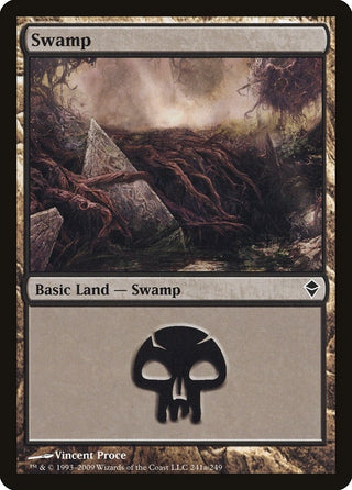 Swamp (241a) (241) [ZEN] - MTG Single