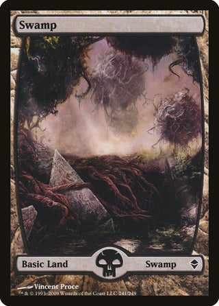 Swamp (241) - Full Art (241) [ZEN] - MTG Single