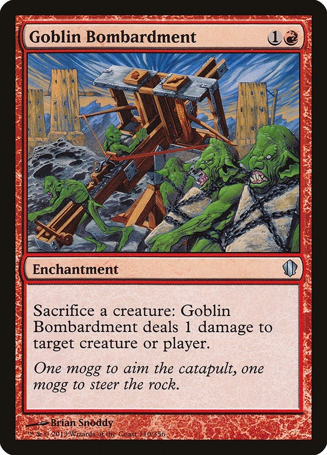 Goblin Bombardment (110) [C13] - MTG Single