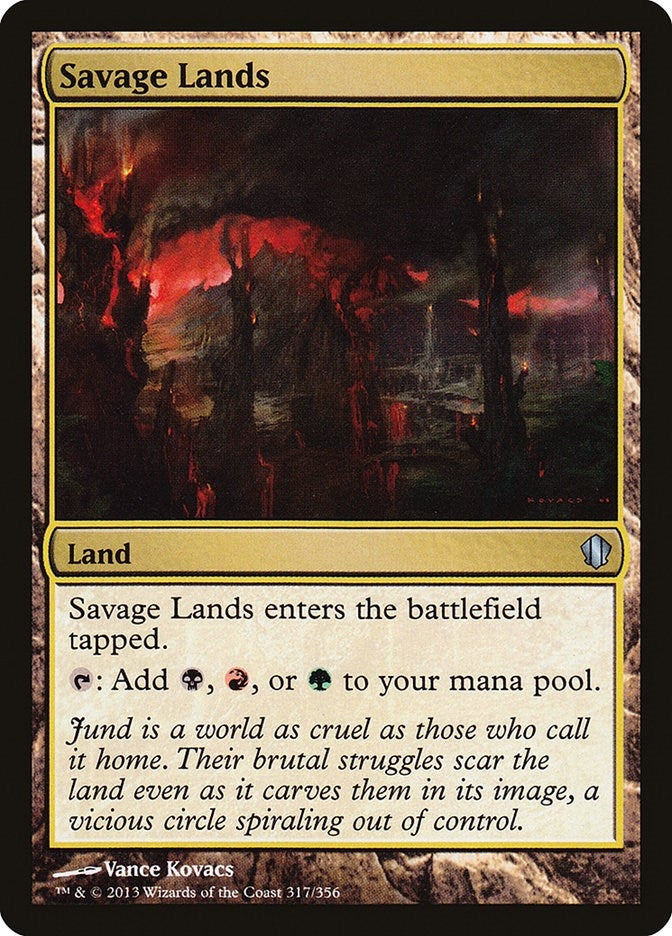 Savage Lands (317) [C13] - MTG Single