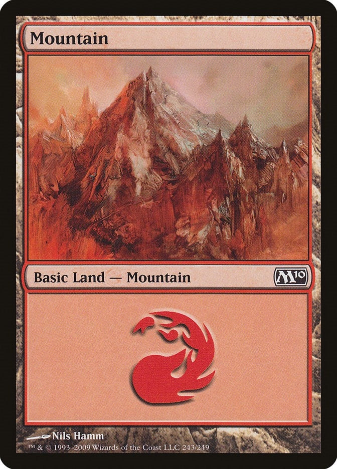 Mountain (243) (243) [M10] - MTG Single
