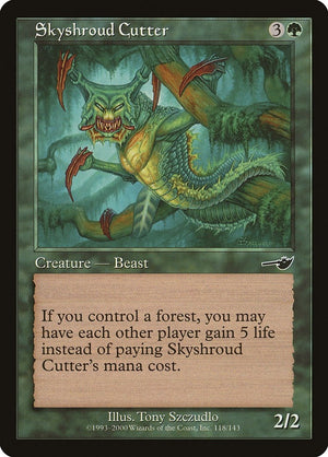 Skyshroud Cutter (118) [NMS] - MTG Single