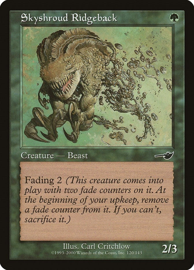 Skyshroud Ridgeback (120) [NMS] - MTG Single