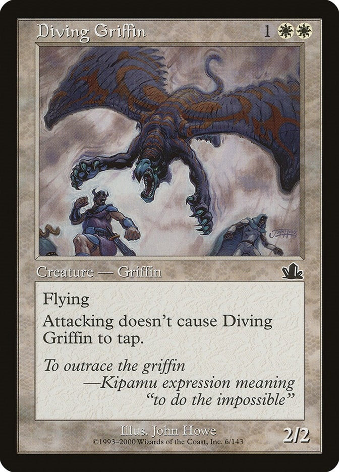 Diving Griffin (6) [PCY] - MTG Single