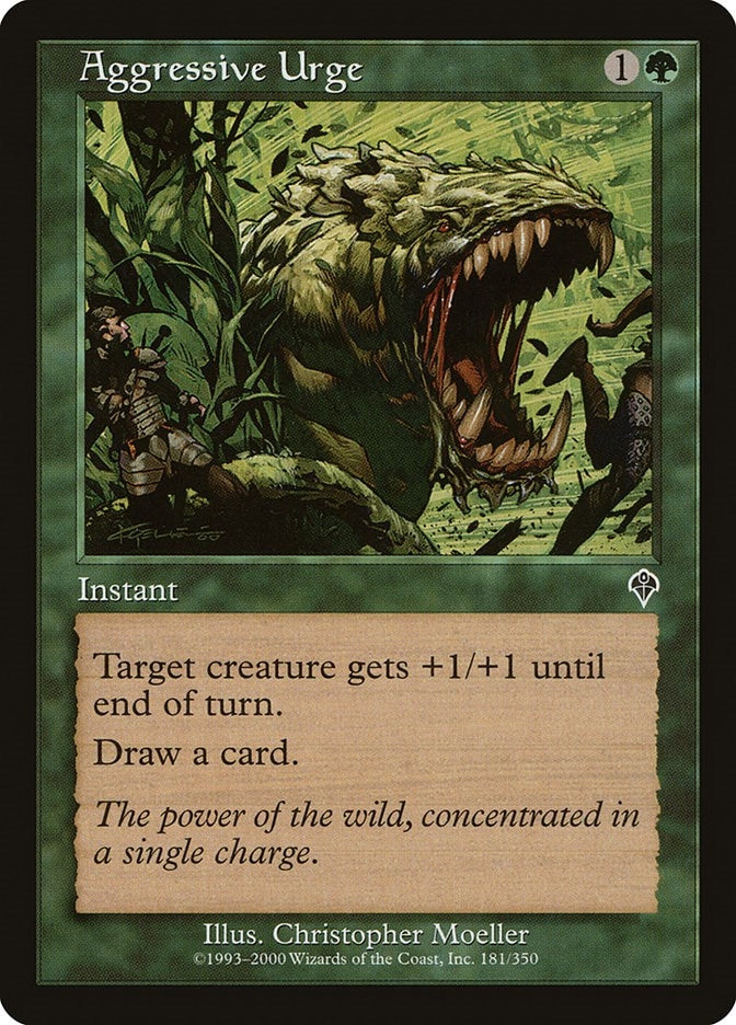 Aggressive Urge (181) [INV] - MTG Single