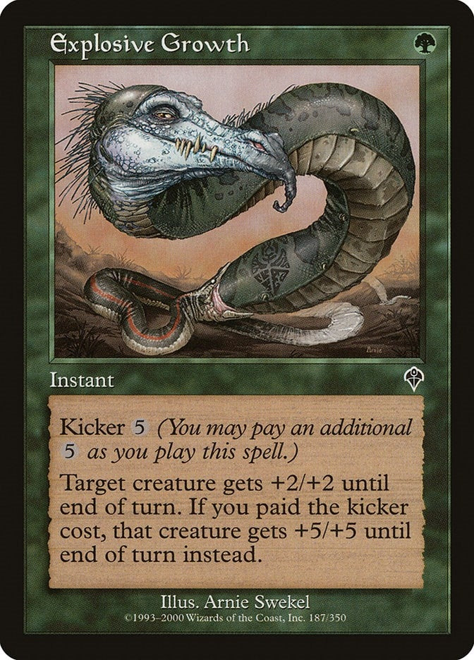 Explosive Growth (187) [INV] - MTG Single