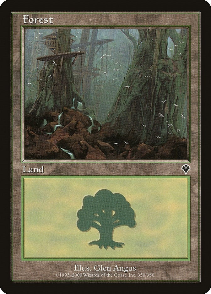 Forest (350) (350) [INV] - MTG Single