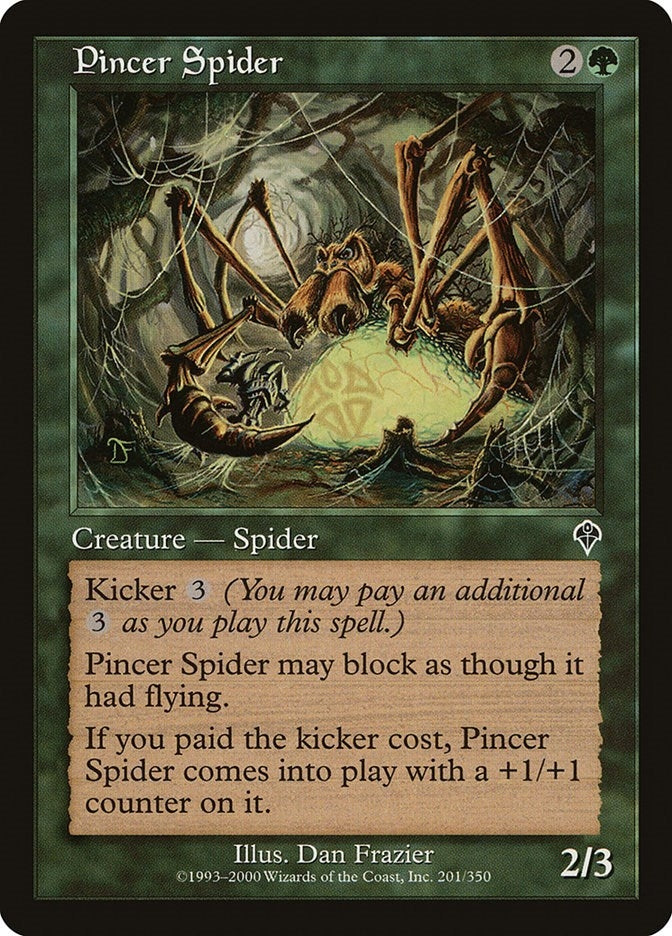 Pincer Spider (201) [INV] - MTG Single