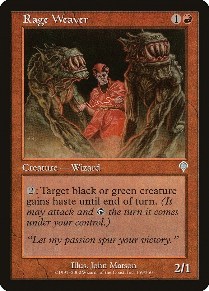 Rage Weaver (159) [INV] - MTG Single