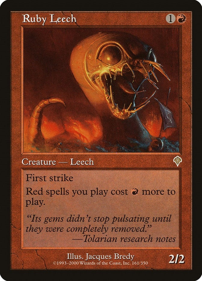 Ruby Leech (161) [INV] - MTG Single