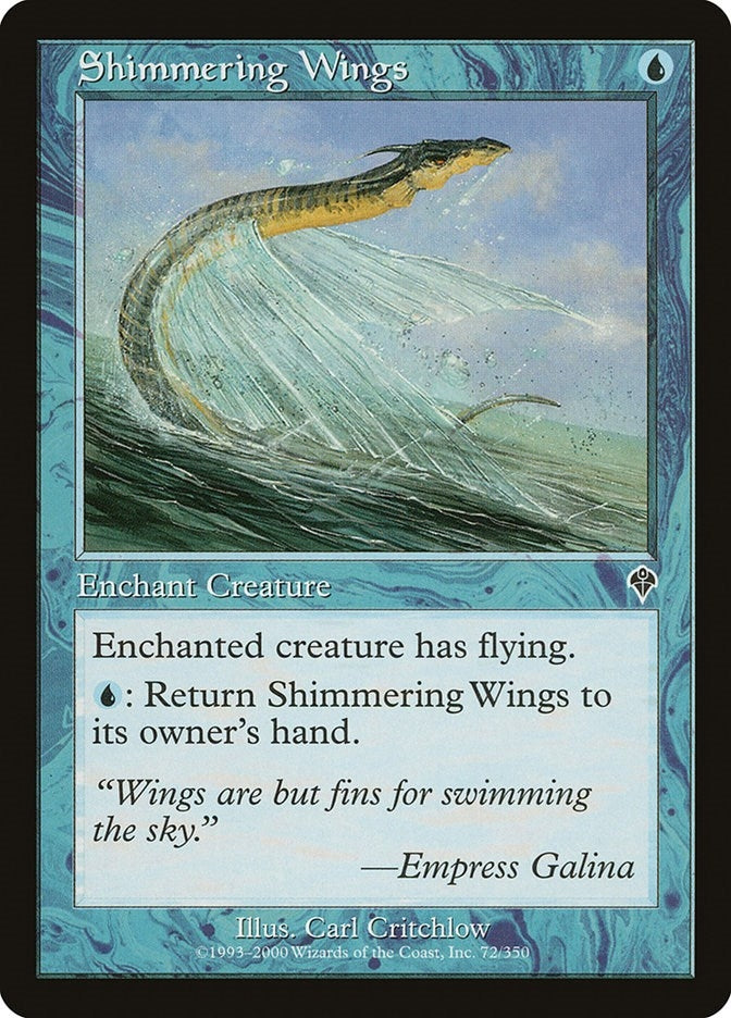 Shimmering Wings (72) [INV] - MTG Single