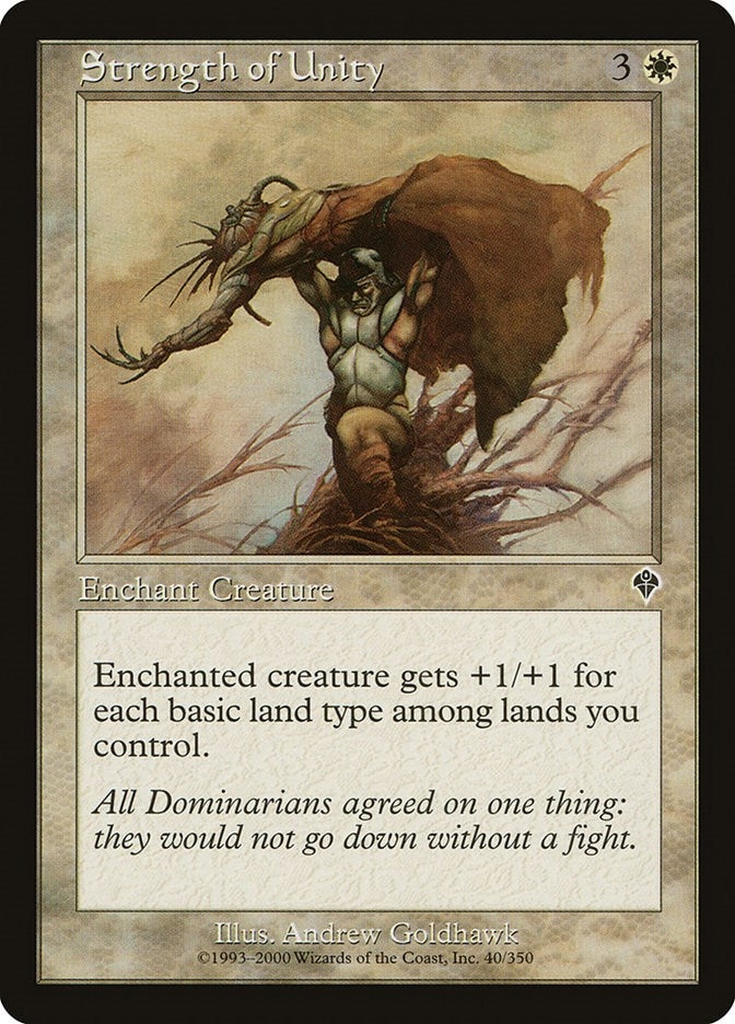 Strength of Unity (40) [INV] - MTG Single