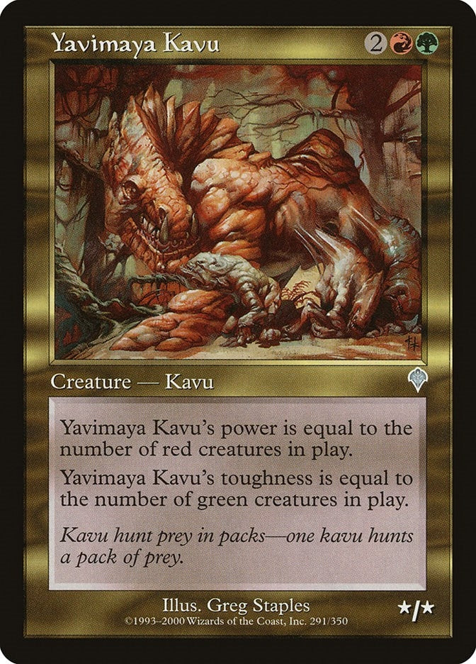 Yavimaya Kavu (291) [INV] - MTG Single
