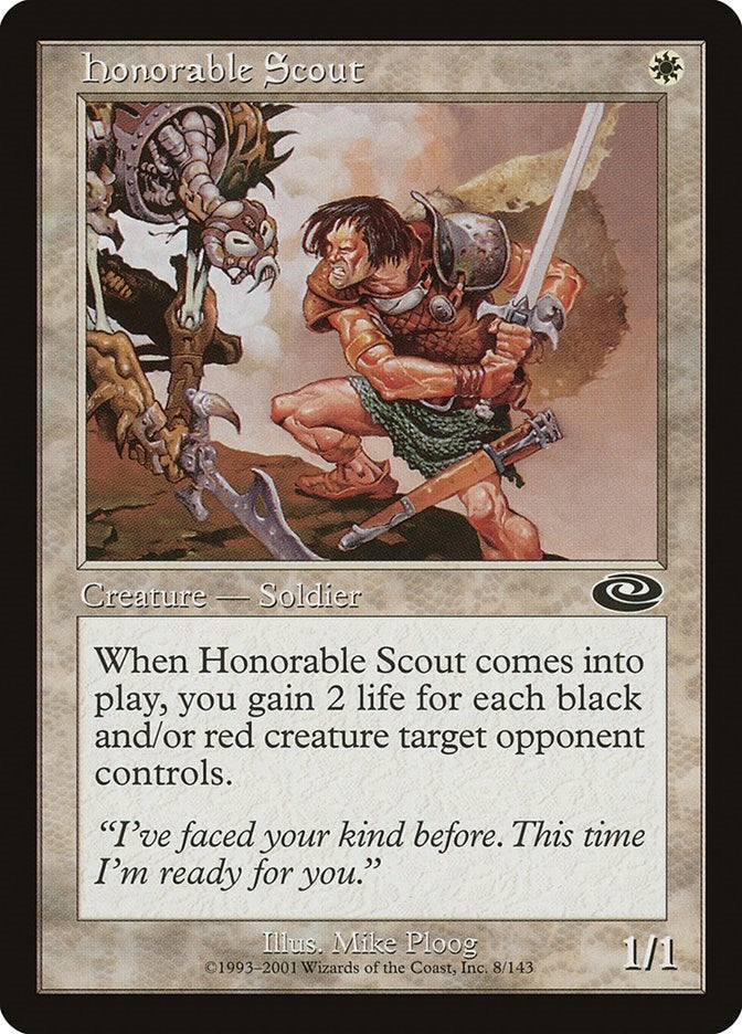 Honorable Scout (8) [PLS] - MTG Single