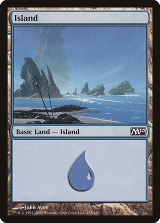 Island (235) (235) [M10] - MTG Single