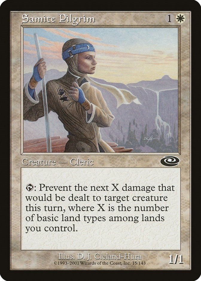 Samite Pilgrim (15) [PLS] - MTG Single