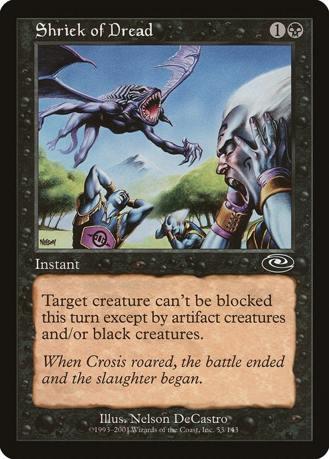 Shriek of Dread (53) [PLS] - MTG Single
