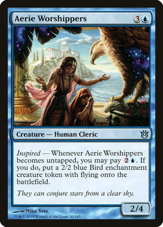 Aerie Worshippers (30) [BNG] - MTG Single