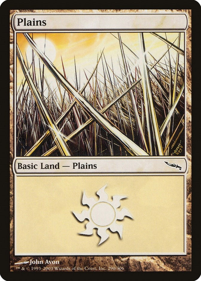 Plains (290) (290) [MRD] - MTG Single