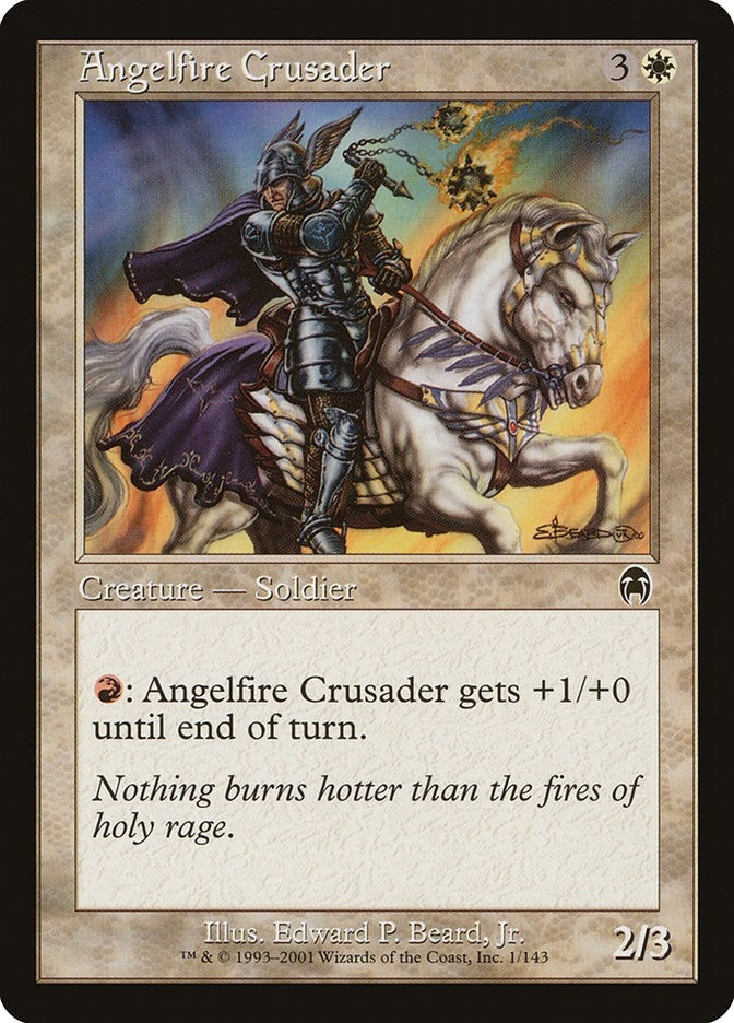 Angelfire Crusader (1) [APC] - MTG Single