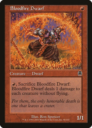 Bloodfire Dwarf (56) [APC] - MTG Single