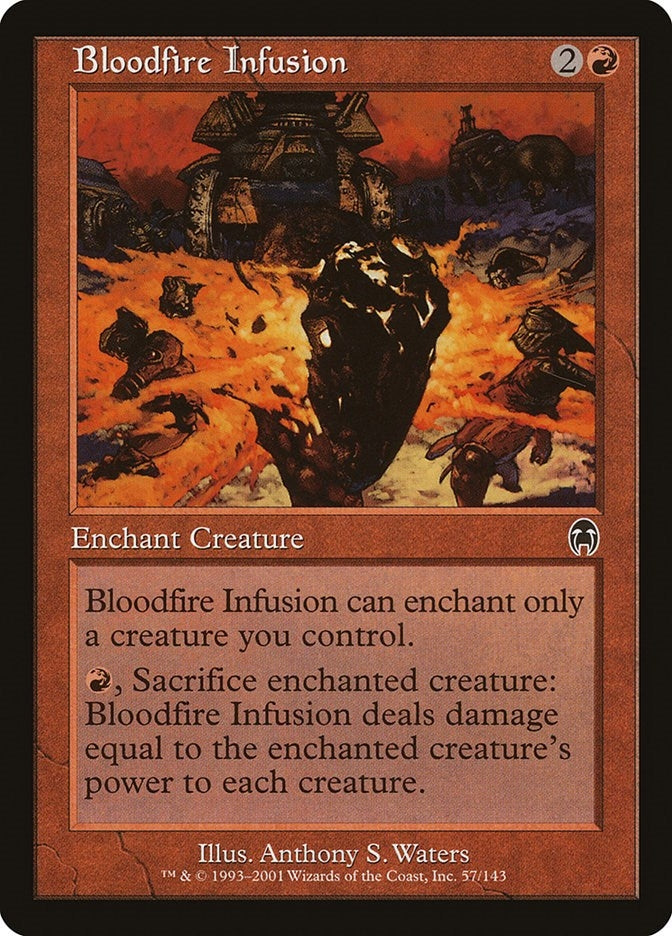 Bloodfire Infusion (57) [APC] - MTG Single