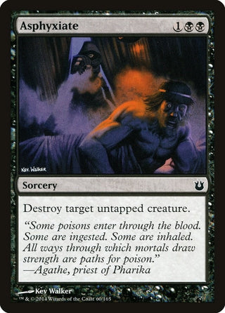 Asphyxiate (60) [BNG] - MTG Single