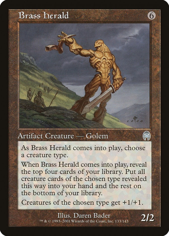 Brass Herald (133) [APC] - MTG Single