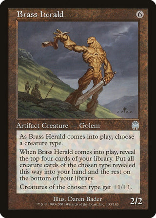 Brass Herald (133) [APC] - MTG Single