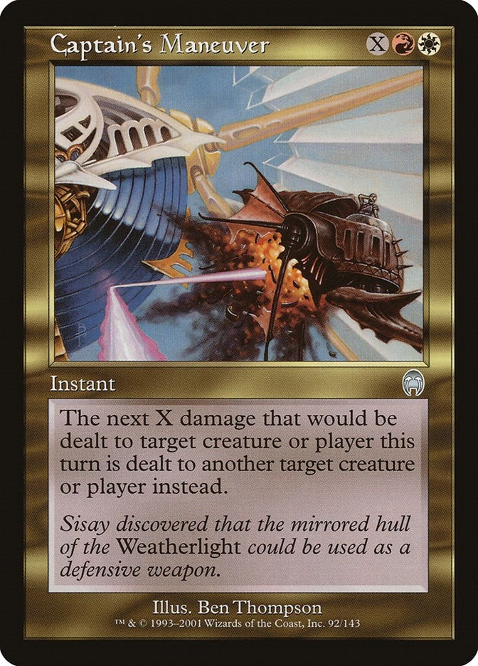 Captain’s Maneuver (92) [APC] - MTG Single