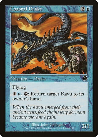 Coastal Drake (22) [APC] - MTG Single