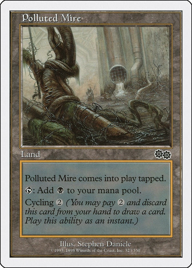 Polluted Mire (323) [ATH] - MTG Single