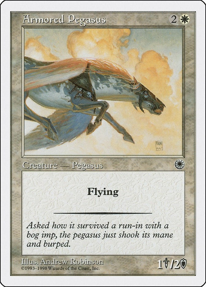 Armored Pegasus (72) [ATH] - MTG Single