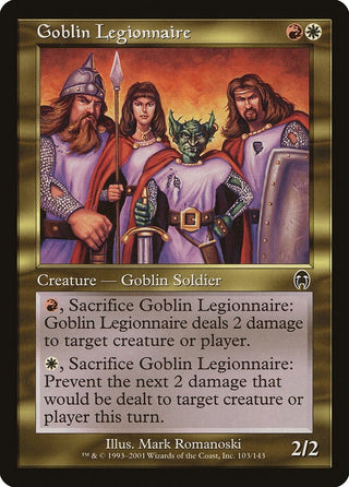 Goblin Legionnaire (103) [APC] - MTG Single